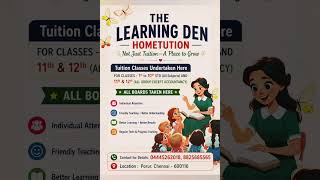 The Learning Den hometution# education#important#discipline#growth