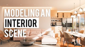 How to model interior scene in blender