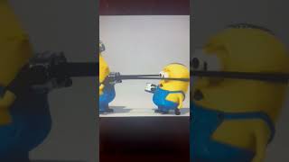 What minions look like without goggles 👀 #funny #minions