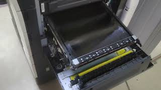 How to replace ITB on Konica Minolta Bizhub  C654 C754