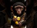 حال الموظف آخر الشهر... لا فلوس ولا نفس 😂 #shorts #monkey #funny #memes