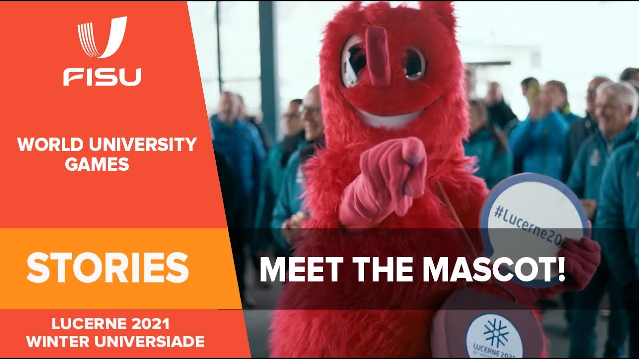 Meet The Winter Universiade 2021 Lucerne Mascot Youtube