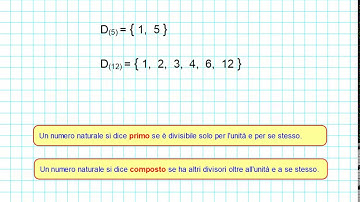 Numeri primi e numeri composti