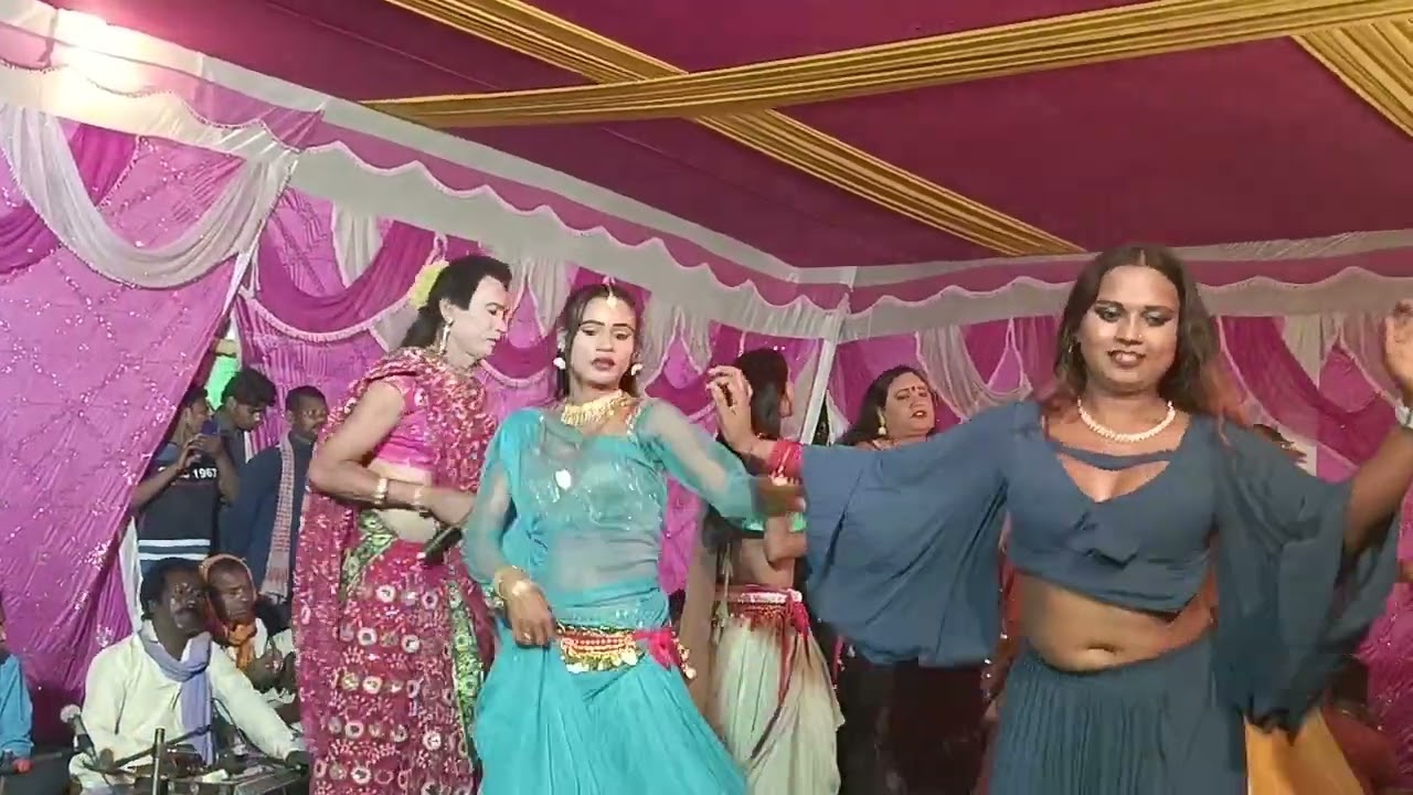 videshiya nach program Kali asthan Chamarbadha