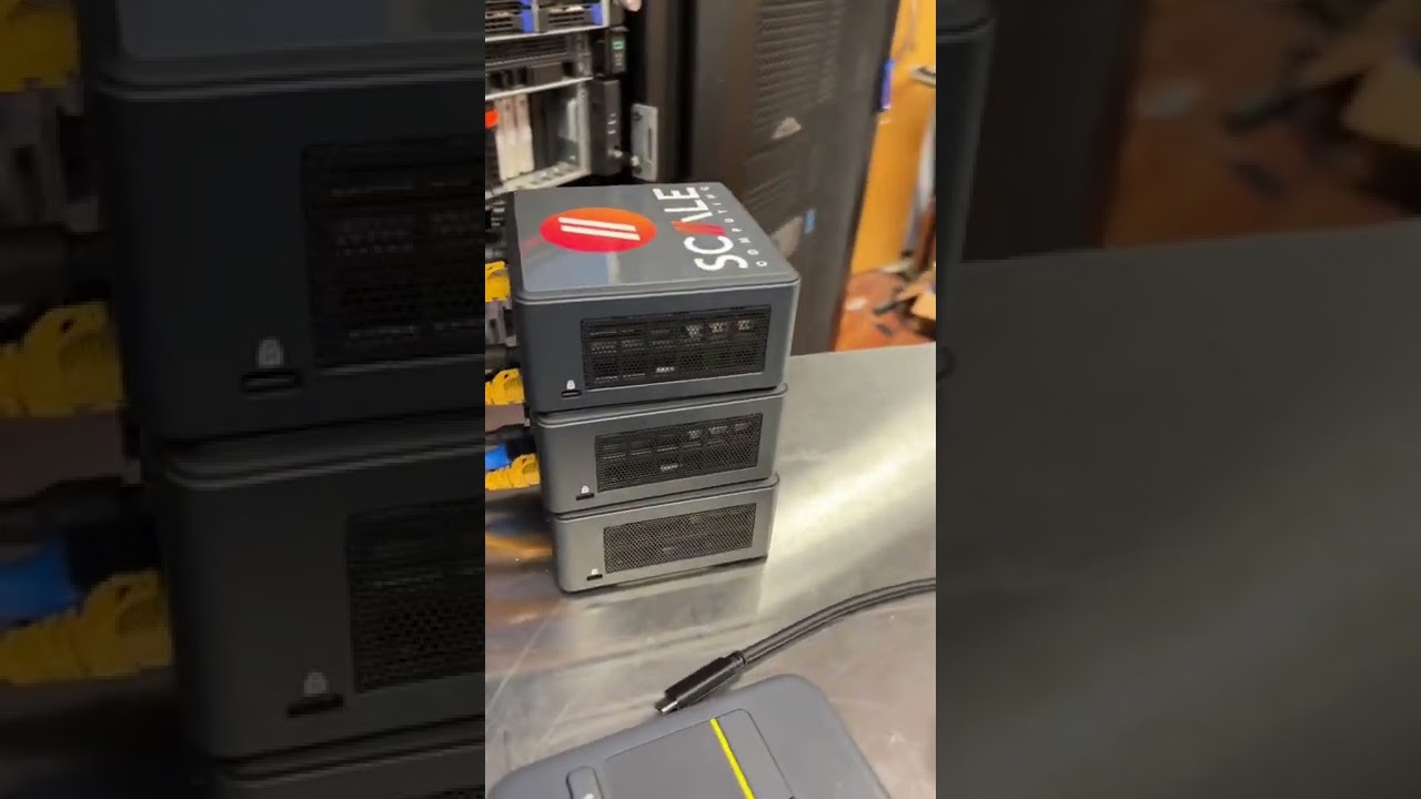 Scale Computing предлагает небольшой кластер HCI на базе корпоративных периферийных платформ Intel.