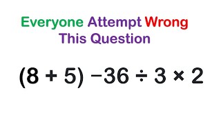 Only Sharp Minds Get This Right on the First Try!