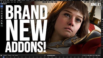 Brand New Blender Addons You Probably Missed! - June #1