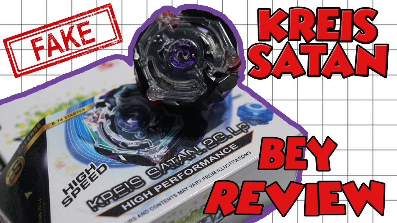 KREIS SATAN FAKE - Unboxing + Test | Beyblade Burst Argentina - YouTube