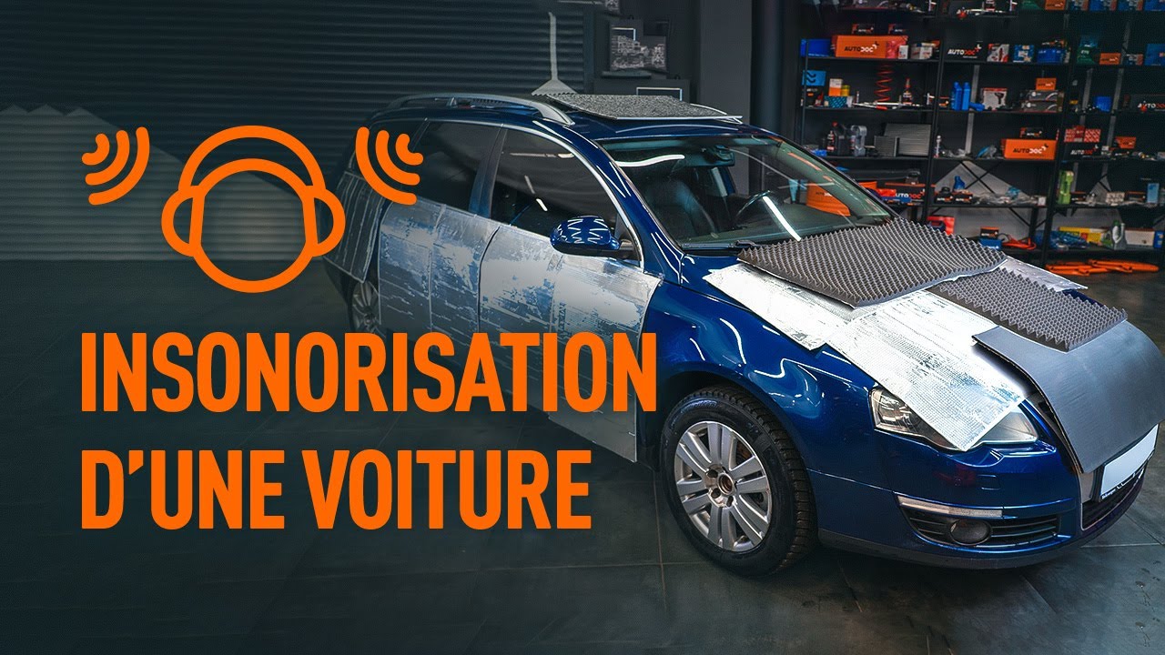 Insonorisation de voiture insonorisant anti-bruit coton auto