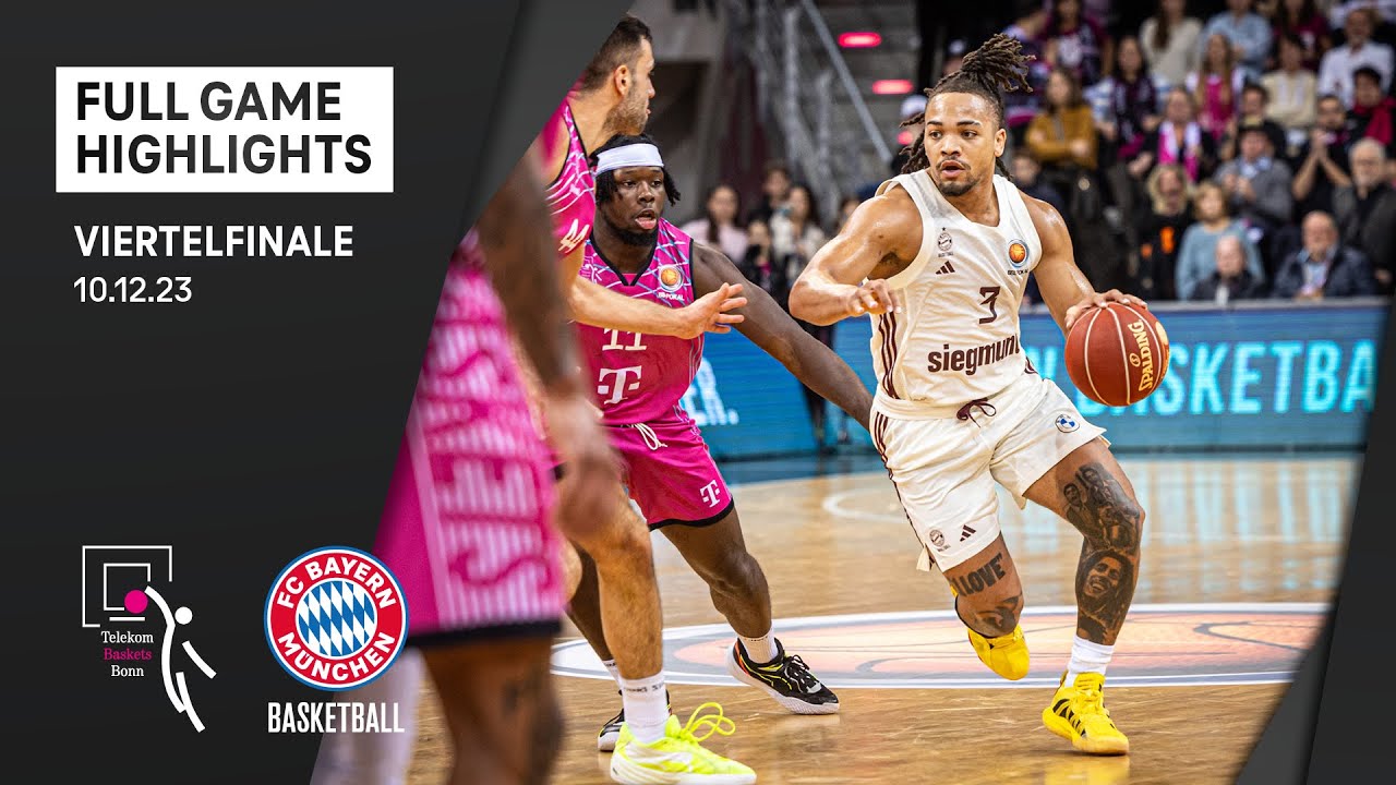 EWE Baskets Oldenburg vs. Telekom Baskets Bonn - Full Game Highlights - Spieltag 15, Saison 23/24