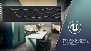 Changing Materials Using Blueprints and UI Widgets in UE4