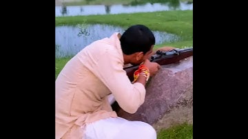 do not fast shoot good।। gun fire target ।। 30 caliber semi -automatic rifle