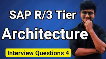 SAP R/3 Tier Architecture telugu