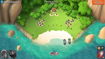 Boom Beach Gameplay Walkthrough - Ammo Supply 2 for Android/IOS