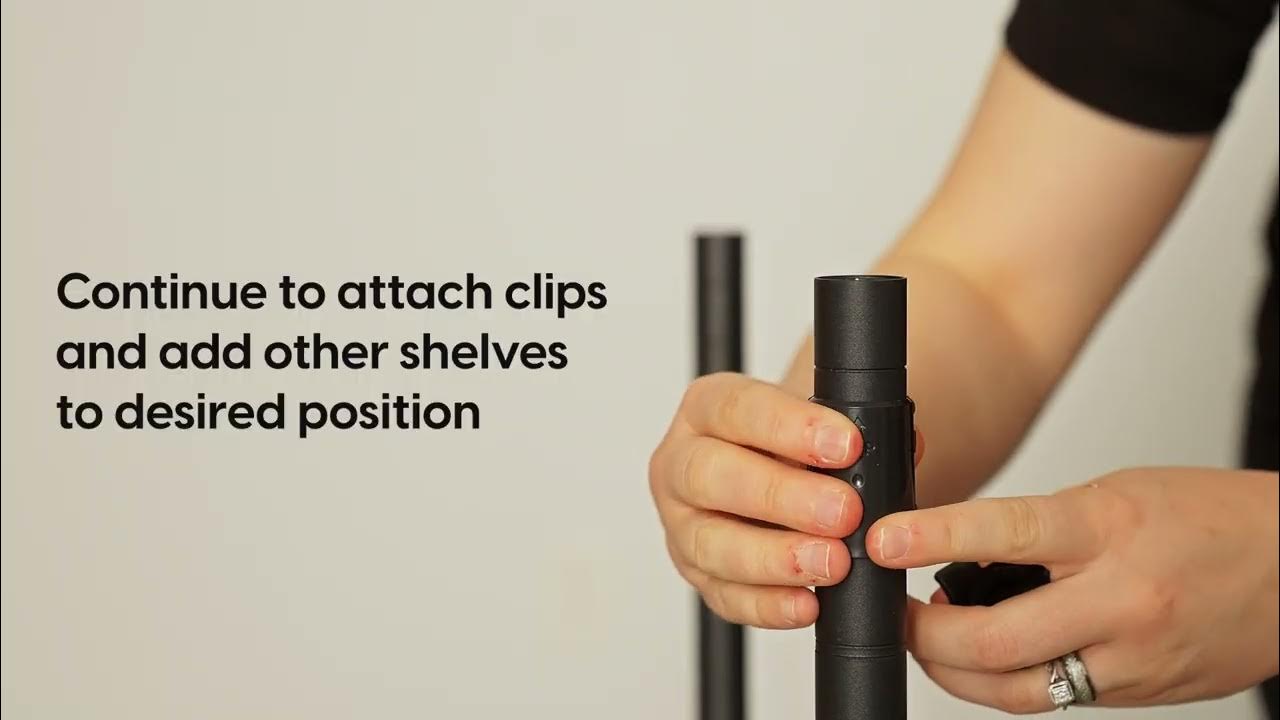 Assembly 4 Tier Wire Shelving Unit YouTube