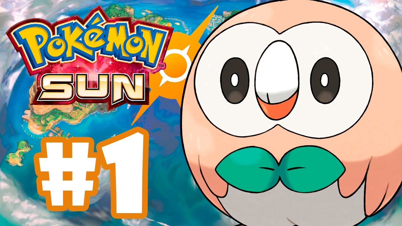 Pokemon Sun - O Início! (Gameplay PT-bR Português) 