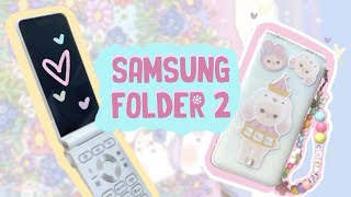 Samsung Galaxy Folder 2 (korean flip phone ) in 2023