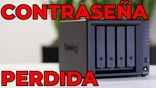 Cómo recuperar la CONTRASEÑA de mi servidor NAS SYNOLOGY, contraseña olvidada SYNOLOGY