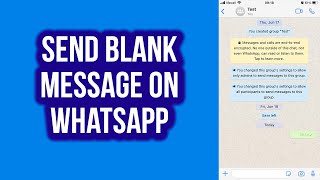How to Send Blank Message on WhatsApp Without Any App screenshot 5