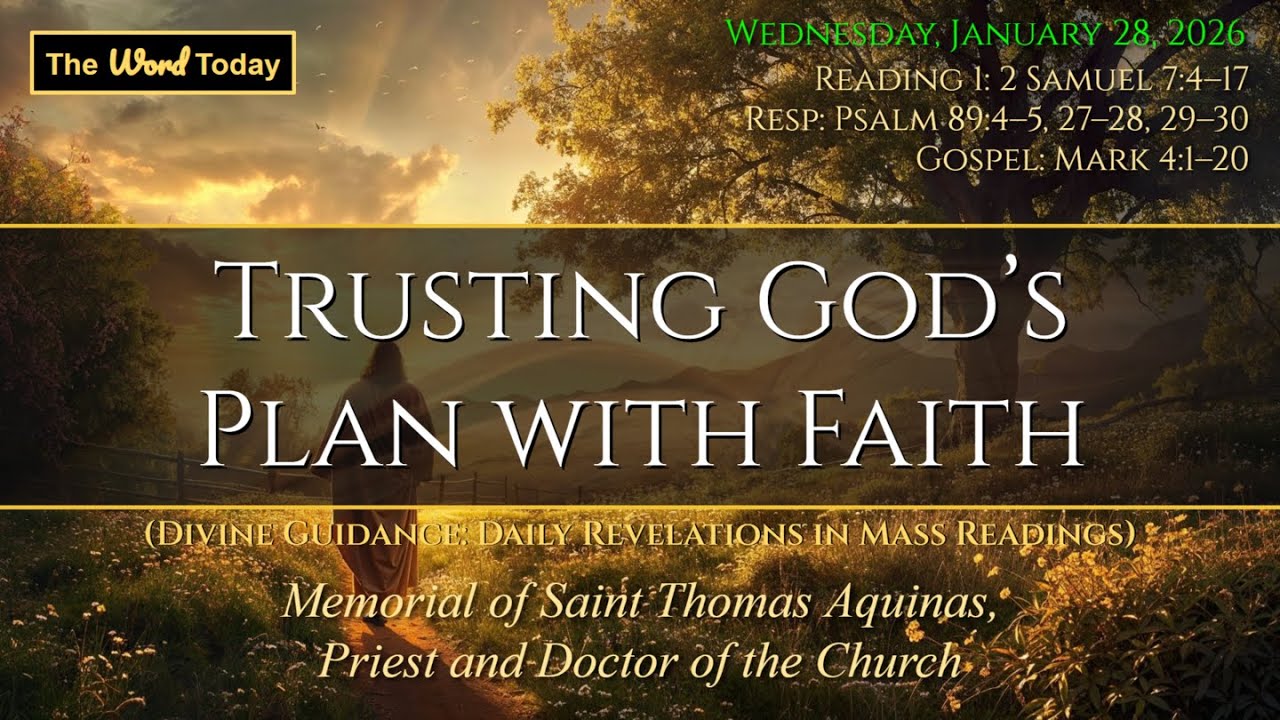 Trusting God’s Plan with Faith | Divine Guidance - Wednesday, January 28, 2026
