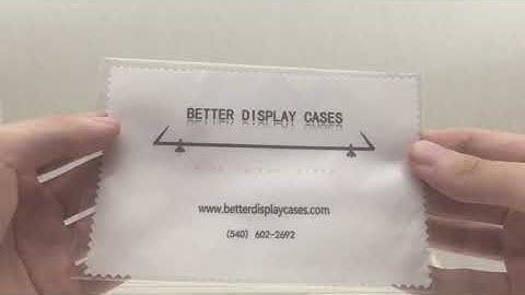 Unboxing From Better Display Cases