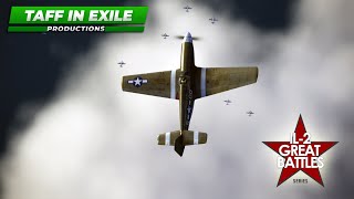 IL-2 Great Battles | Mustang P-51B-5 - Wilson Overton | Bomber Escort Missions