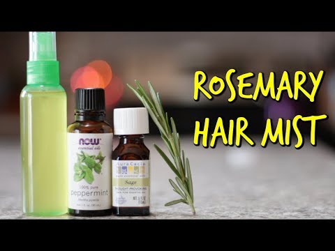 DIY: Rosemary, Peppermint, & Sage Hair Mist