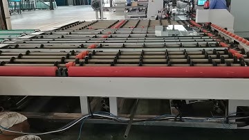 Máy cắt kính cường lực tự động tại Nhà Máy Thăng Long Glass