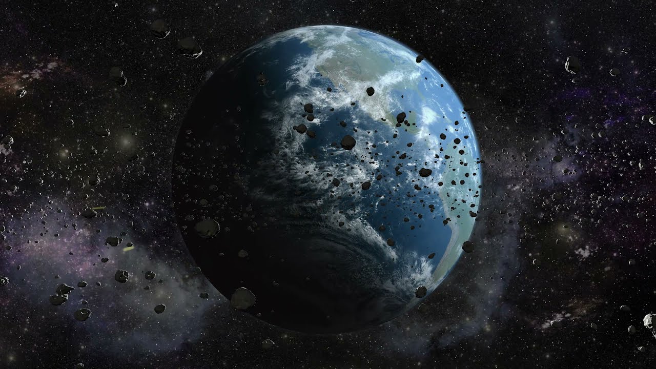 DOWNLOAD COPYRIGHT FREE Videos | Asteroid Field of the Earth / Stock Videos   ANIMATION ELEMENTS
