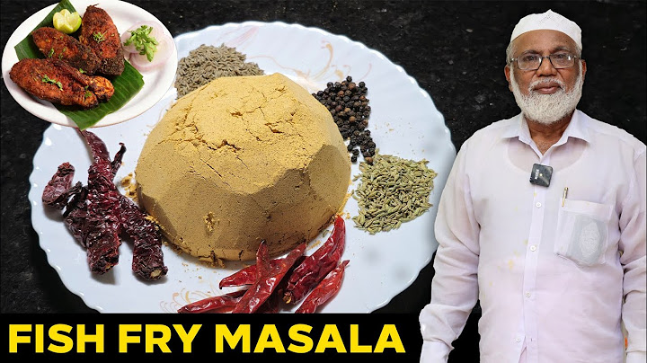 எந்த மீன் வாங்கினாலும் இந்த ஒரு Masala போதும் வறுவல் சூப்பர் சுவையில் வரும் | Fish Fry Masala Powder