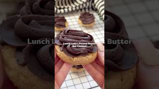 Lunch Lady Peanut Butter Bar Cookies ✨ #baking #foodies #nostalgia