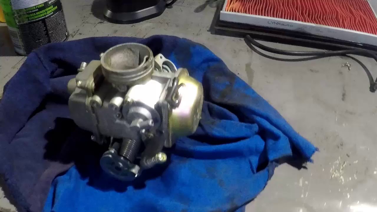 Профилактика карбюратора и замена разбухших резинок от нашего "супер ...