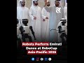 Robots were spotted performing the traditional Emirati dance. #robot #dance #UAE