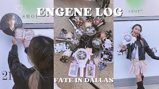 ENGENE LOG ♡ fate in dallas + vip + heeseung's birthday + enha cafe