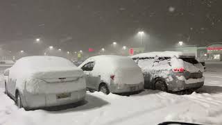SNOW STORM IN ANCHORAGE POWER OUTAGE OVER 1 FOOT OF SNOW WITHIN HOUR