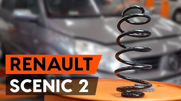 Wie RENAULT SCENIC 2 (JM) Federn vorne wechseln [AUTODOC TUTORIAL]