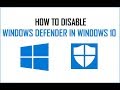 كيفية ايقاف ويندوز ديفندر How to Disable Windows Defender Windows 10