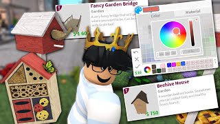 NEW BLOXBURG UPDATE... COLOR WHEEL, BIRDS, BUTTERFLIES, BRIDGES AND MORE!