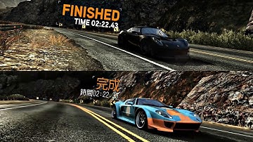 NFS The Run Multiplayer SPLITVIEW - Loghill Descent in T4 FordGT