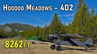 Hoodoo Meadows 4D2 - Backcountry Idaho landing / takeoff - Badlands Traveler