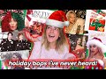 cue the CHRISTMAS ✰ some holiday song reactions 🎄