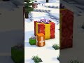 Minecraft Christmas Presents &amp; Candy Canes | Timelapse #Shorts