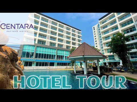 CENTARA PATTAYA HOTEL Tour || SPACIOUS rooms!!