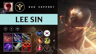 Lee Sin Support vs Morgana - KR Diamond Patch 25.23