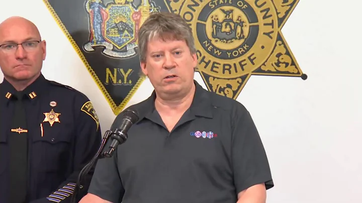 Press Conference On Illegal Cannabis Shop investigation