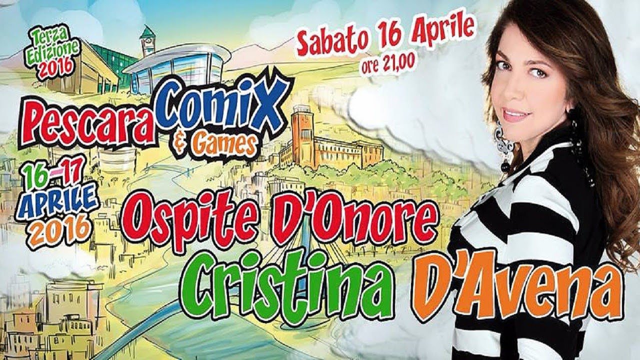 Concerto Cristina D'avena Pescara Comics & Games 2016 Parte 1 By Diablotex