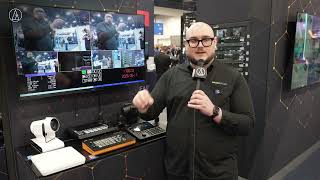 BZBGEAR + Audio-Technica Speaker Tracking Demo | InfoComm 2026