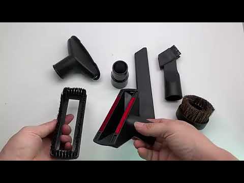 Набір щіток сумісних з пилососами Karcher, видео 1