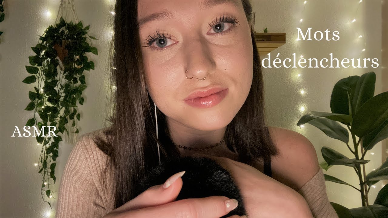 ASMR FRANCAIS - Mots déclencheurs très proche du micro 🗣🎙