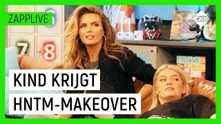 KIM FEENSTRA GEEFT EEN HOLLAND&#39;S NEXT TOP MODEL MAKEOVER  | Zapplive | NPO Zapp